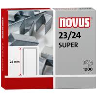 Hæfteklamme Novus re+new 23/24 Super 1000st/pk