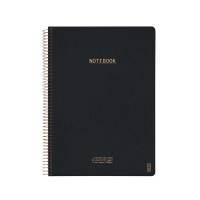 Notesbog KOZO A4 Premium Black linieret 80 sider 100g