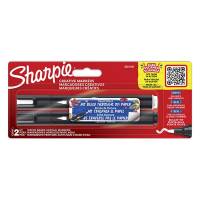 Paintmarker Sharpie Creative kuglespids acrylic 2pk sort & hvid
