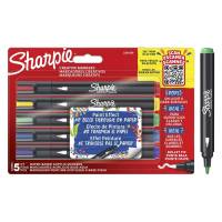 Paintmarker Sharpie Creative kuglespids acrylic 5pk ass.
