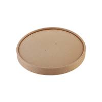 L&aring;g t/salatbowle pap &Oslash;150mm 500ml brun 25stk/pak