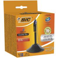 Counter desk kuglepen bic 4-farvet assorteret stregbredde 1mm