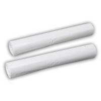 Affaldssække plastik hvid 700x1100mm Luxus 10stk/rul