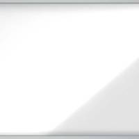 Opslagsskab glas indendør Nobo 8xA4 hvid