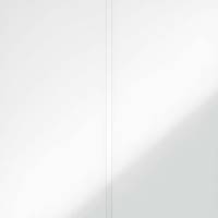 Opslagsskab skydelåge Nobo 12xA4 hvid