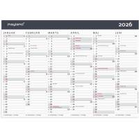 Kontorkalender Moderne A4 2026