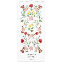 Vægkalender Blomster 2026