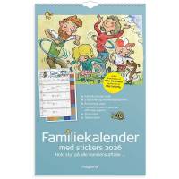 Familiekalender Otto Dickmeiss & Lilja Scherfig 5 kol. 2026