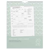 Familiekalender Ugeplan m. lister 2026