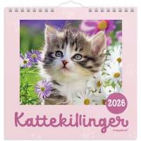 Vægkalender mini Kattekillinger 2026