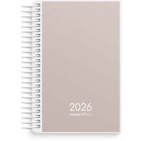 Basic mini dagkalender PP-plast 2026