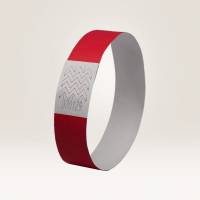 Avery TYVRD-50 Armb&aring;nd, r&oslash;d, Tyvek&reg;, 500 stk. 256x19mm