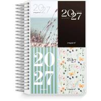 Mini dagkalender m/4 illu. PP-plast 2027