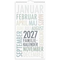 Familiekalender TrendArt 2027