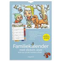 Familiekalender Otto Dickmeiss & Lilja Scherfig 6 kol. A3 2027