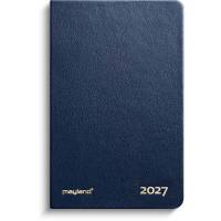 Lommekalender uge bl&aring; kunstskind indbundet 2027