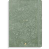 A6 Forma Deluxe ugekalender tv&aelig;rf. gr&oslash;n kunstskind 2027