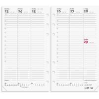 System PP ugekalender h&oslash;jformat REFILL 2027