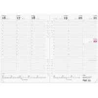 System A5 ugekalender h&oslash;jformat REFILL 2027