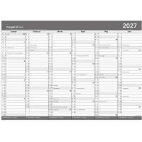 Basic kontorkalender m/whiteboard-funktion A2 2027