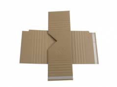 Bogomslag Krydspack hvid/brun 250x182x0-100mm