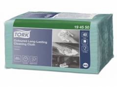 Allround klud Tork Premium W8 Small Pack gr&oslash;n 30x38cm 40stk