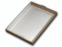 Kagemands&Atilde;&brvbar;ske hvid stabelbar 600x432x46mm