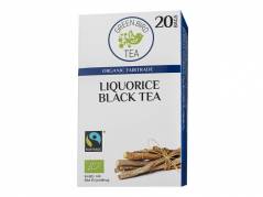 Te lakrids sort te GBT &Atilde;&cedil;kologisk 20breve/pak