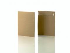 Konvolut kartonpose 6 t/A4+ 295x375mm brun 100stk/pak