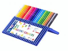 Farveblyanter Staedtler ass. Ergosoft 157-SB24 24stk/s&aelig;t