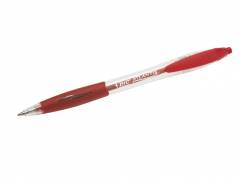 Kuglepen m/klik BIC Atlantis Refresh BP med. R&oslash;d