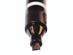 Marker WERA sort permanent kantet spids 1-4mm