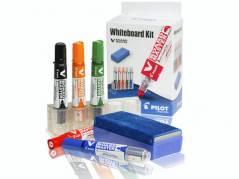 Whiteboard kit Pilot 5 penne, holder, visker