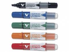 Whiteboardmarker Pilot 5 ass. skr&Atilde;&yen; spids 1,8x5,2mm 5stk/s&Atilde;&brvbar;t