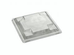 L&Atilde;&yen;g Gourmet Express DPET klar 145x145x20mm 300stk/kar