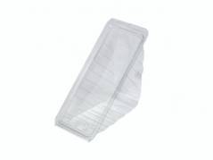 Plastbakke m/ l&aring;g 4-lags sandwich APET 185x78x85mm 500stk/ka