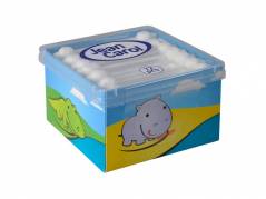 Sikkerhedsvatpinde hvid 72stk pr &Atilde;&brvbar;ske 24&Atilde;&brvbar;sker/kar