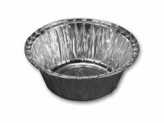Foliebakke 350/04 light 350ml &Oslash;127x47mm rund 100stk/pak