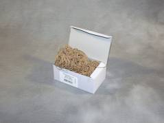 Gummib&Atilde;&yen;nd nr. 20 brun 100mm 250g/&Atilde;&brvbar;sk