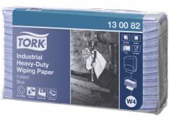 Aft&Atilde;&cedil;rringspapir Tork ekstra kraftig W4 3-lags bl&Atilde;&yen; 5x100ark