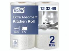 K&Atilde;&cedil;kkenrulle Tork Ekstra Plus K1 2-lag 15,4m 120269 24 rl/pk