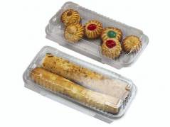 Plastbakke m/h&Atilde;&brvbar;ngslet l&Atilde;&yen;g v422 konfektbox 220x111x44mm 500stk