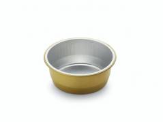 Foliebakke guld 290ml &Oslash;111x43mm 115stk/pak