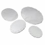 Kagepapir udhugget 27x36cm oval 500stk/pak