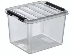 Plastkasse SmartStore Classic 3 3l m/l&aring;g 21x17x15cm
