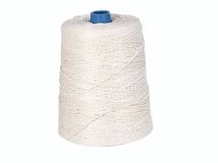 Bindegarn 3/14 poleret h&Atilde;&cedil;rgarn hvid 250g konisk 675m
