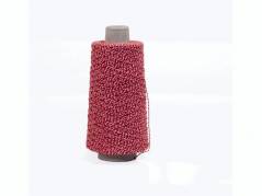 Bomuldsgarn nr. 1800 r&Atilde;&cedil;d/hvid 225g 1,1mm 320meter pr spole