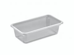 Plastbakke K2182-1F PP 178x98x50mm 605ml 608stk/kar