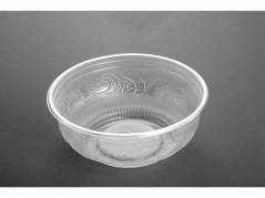 Plastbakke rund salatsk&Atilde;&yen;l, &Atilde;&tilde;156mm PP klar 610ml 100stk/pak