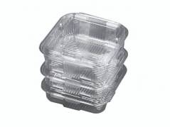 Plastbakke m/h&aelig;ngslet l&aring;g v496 175x168x50mm 750ml 300stk/kar